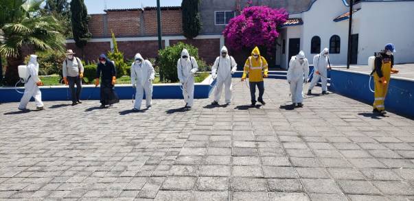 Blindan Municipios de Michoacán ante la Pandemia del COVID-19